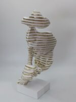 Silence is Golden Striped Face Statue - Image 2