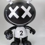 Black and white player with XX eyes
