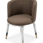 Modern Barrel Accent Chair